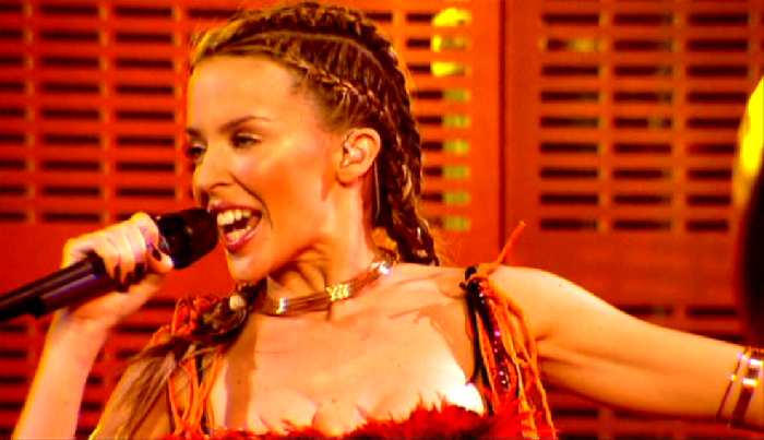 KYLIE MINOGUE 'BURNING UP' FROM LIVE IN MANCHESTER 2002