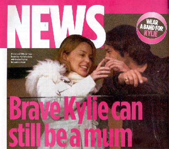 Kylie Minogue en la revista 'CLOSER' del 3 de junio de 2005