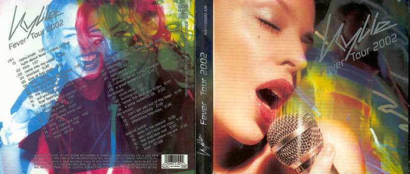 KYLIE MINOGUE FEVER 2002 TOUR CD