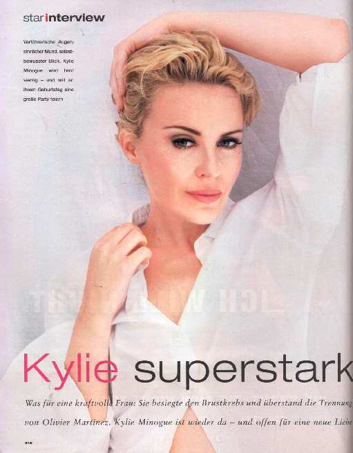 KYLIE MINOGUE IN 'IN STYLE'
