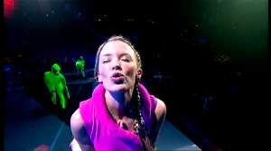 KYLIE MINOGUE 'I SHOULD BE SO LUCKY' FROM LIVE IN MANCHESTER 2002
