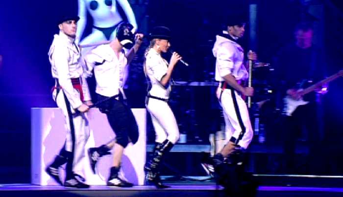 KYLIE MINOGUE 'SPINING AROUND' FROM LIVE IN MANCHESTER 2002